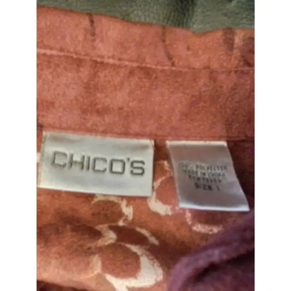 Chico's ,  Shirt jacket.